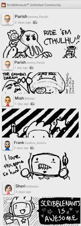 Illustration for article titled The Best Things We've Found In the Wii U's Miiverse